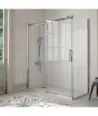Paroi de douche coulissante rectangulaire Liberty Acer Inox.