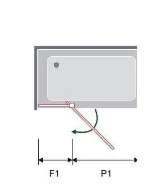 Écran fixe plus un vantail pivotant et pliant Pivot | PV503 16