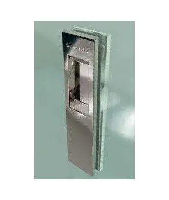 Paroi de douche compacte fixe + porte coulissante Siena