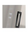 Paroi de douche pliante rectangulaire + côté fixe Nardi