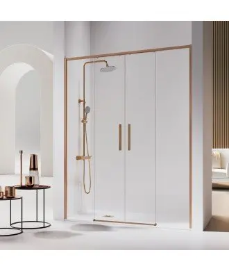 Paroi de douche bronze brossé au meilleur prix