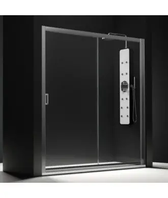 Paroi de douche frontale cucoulissant Spring