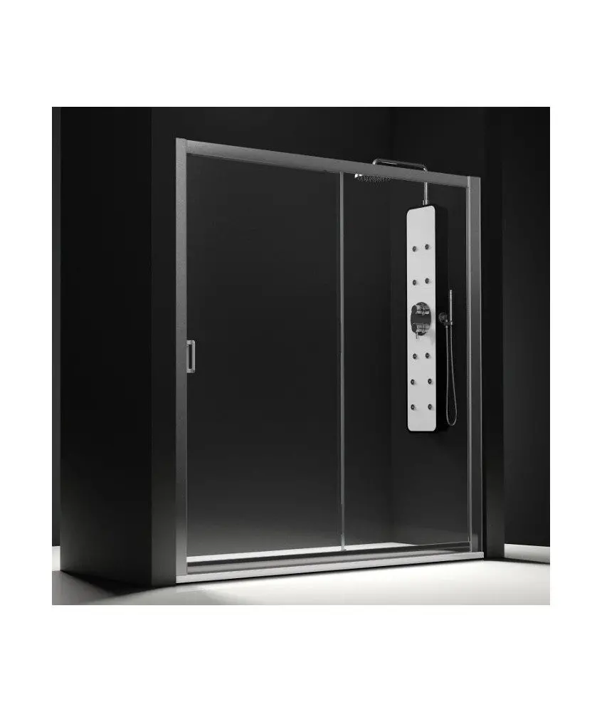 Paroi de douche frontale cucoulissant Spring Profiltek en Melonbath | Écrans de salle de bains | Offres