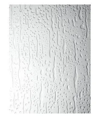 Paroi de baignoire en acrylique Baco avec 3 portes coulissantes