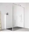 Paroi de douche périphérique fixe Silver Nordic