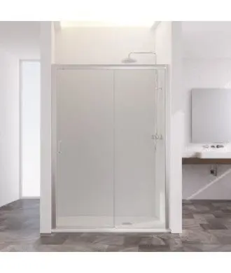 Paroi de douche frontale fixe et coulissante Summer