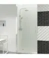 Paroi de douche avec 1 porte battante Open