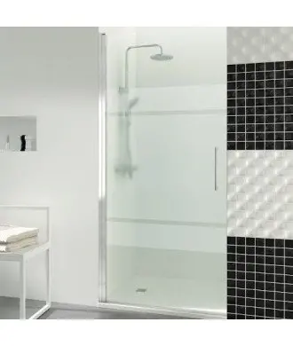 Paroi de douche avec 1 porte battante Open