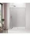 Paroi de douche frontale, 1 fixe et 1 coulissante Twenty