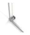 Paroi de douche frontale, 1 fixe et 1 coulissante Twenty