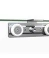 Paroi de douche frontale, 1 fixe et 1 coulissante Twenty