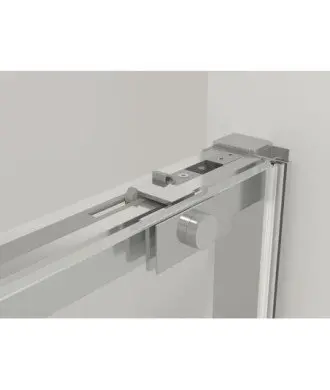 Paroi de douche frontale, 1 fixe et 1 coulissante Twenty