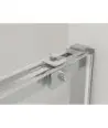 Paroi de douche frontale, 1 fixe et 1 coulissante Twenty