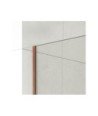 Paroi de douche fixe en cuivre Screen