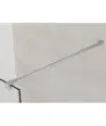 Paroi de douche fixe en nickel Screen