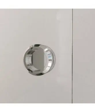 Paroi de douche fixe avec porte coulissante Bron Free