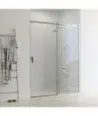 Paroi de douche 1 fixe plus 1 porte coulissante Ebro