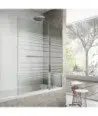 Paroi de baignoire 1 fixe plus 1 pliant Brest