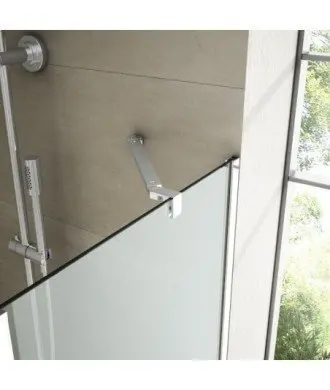 Paroi de baignoire 1 fixe plus 1 pliant Brest