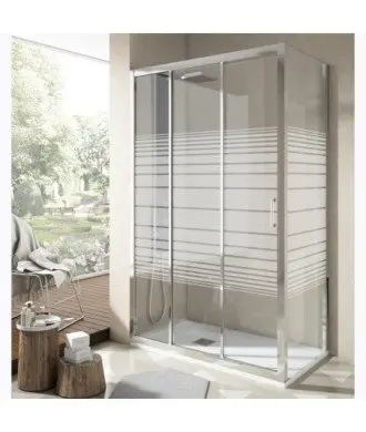 Paravent rectangulaire 2 portes fixes plus 2 portes coulissantes Nantes