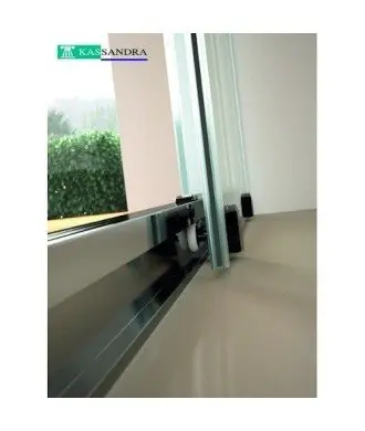 Paroi de douche fixe et coulissante série 300 Kassandra