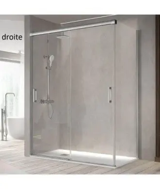 Paroi de douche avec 2 portes coulissantes Betty | Melonbath