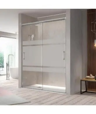Paroi de douche avec 2 portes coulissantes Betty | Melonbath