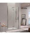 Paroi de douche avant pliante à charnière Nardi | NA300