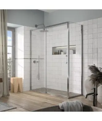 Paroi de douche coulissante rectangulaire Yoko ® Modèle YK103