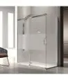 Paroi de douche rectangulaire à côté fixe Glasé