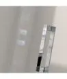 Paroi de douche rectangulaire à côté fixe Glasé
