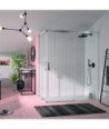 Paroi de douche angulaire coulissante | Glasé Kassandra