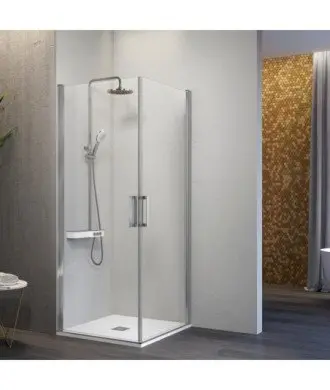 Paroi de douche angulaire pivotante Nardi NA506