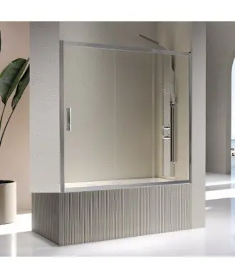 Pare-baignoire un fixe et deux coulissants Kaarol